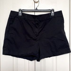 Black Twill Loft Outlet Shorts